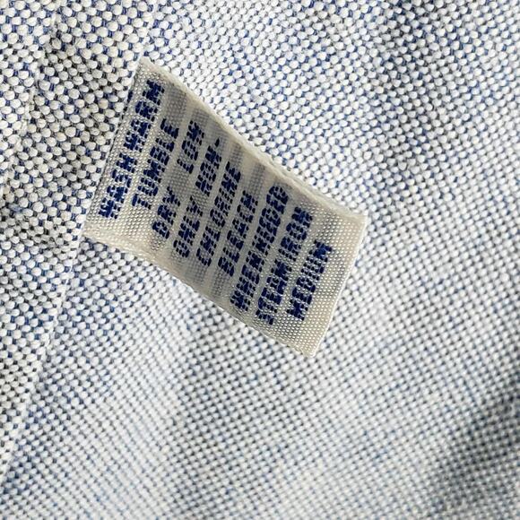 Polo Ralph Lauren Oxford Shirt Mens Size Large L 16 Button Down Solid Blue - Picture 7 of 10